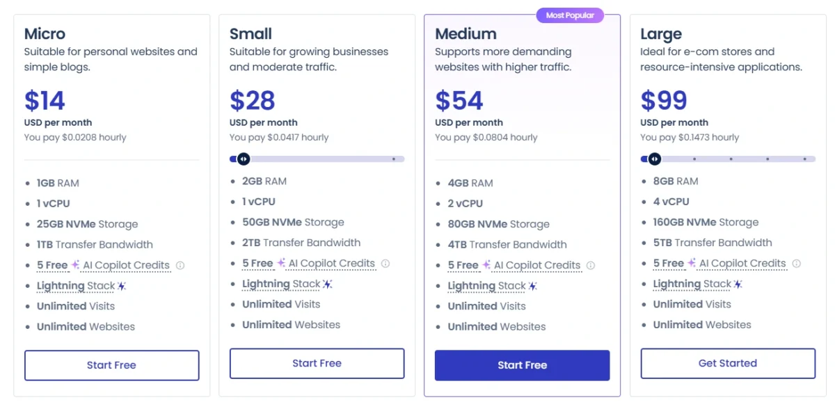 Cloudways cloud hosting pricing plans and flexible pay‑as‑you‑go options