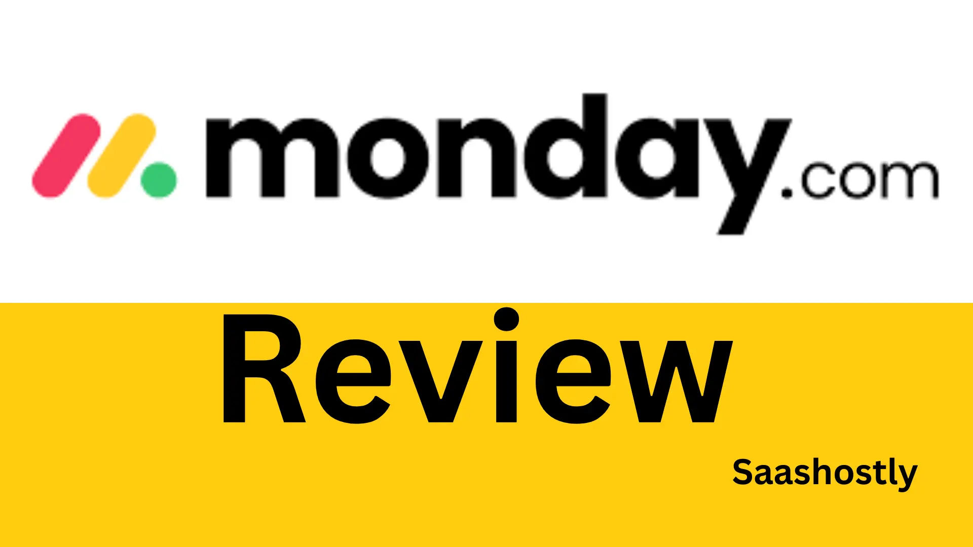 Featured image for Monday.com Review 2026: Features, Pros and Cons showing the Monday.com logo alongside a project management dashboard interface preview.