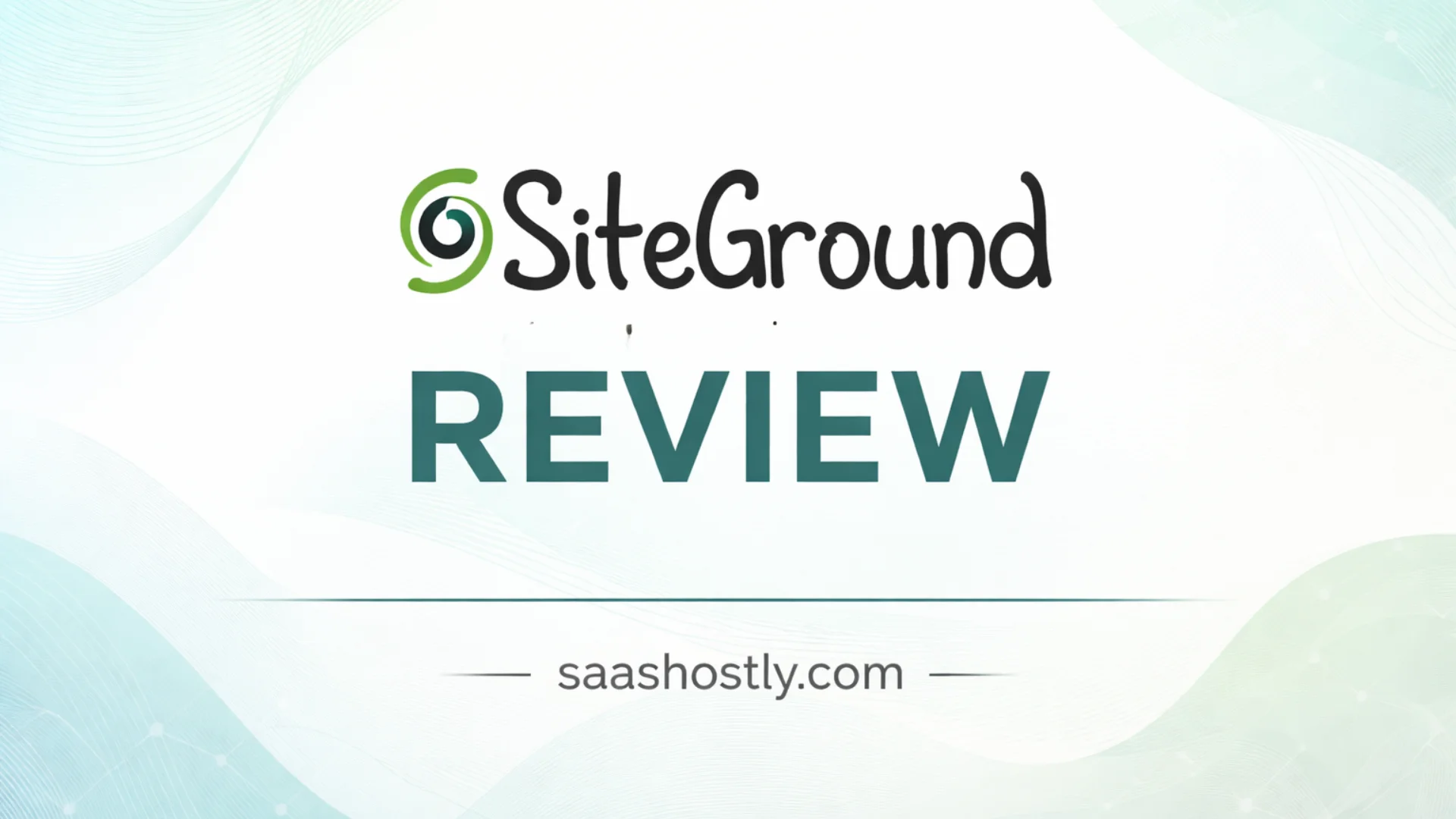 Honest SiteGround Review 2026 banner showing pricing, speed, pros and cons for web hosting