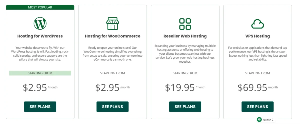 One Platform. Green Hosting for Every Need SaaSHostly