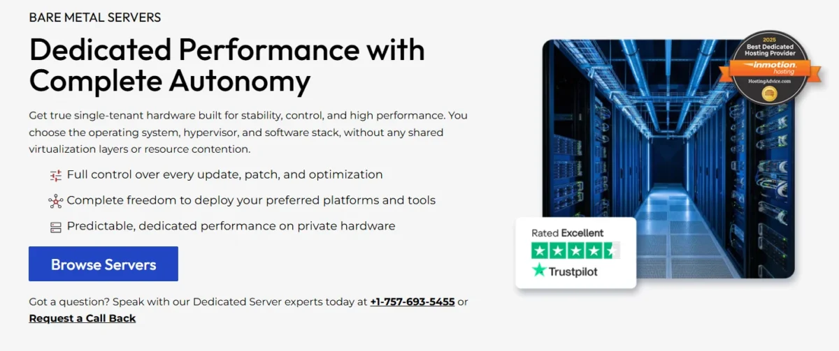 Dedicated hosting plans and pricing details SaaSHostly
