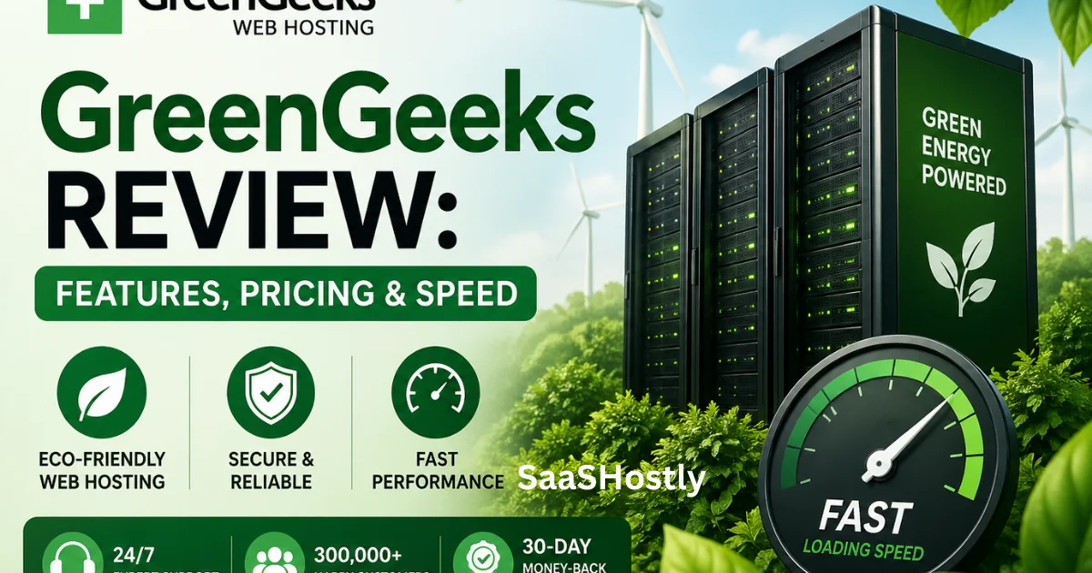 GreenGeeks Review 2026: Features, Pricing & Speed