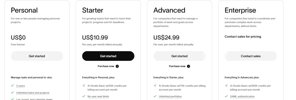 Asana Pricing Plans and Value Analysis