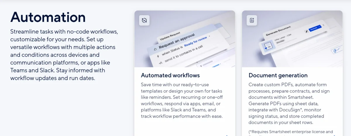 Smartsheet Automations and Workflows SaaSHostly