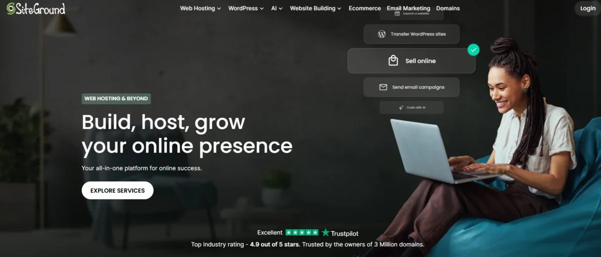 SiteGround Web hosting built for your success SaaSHostly