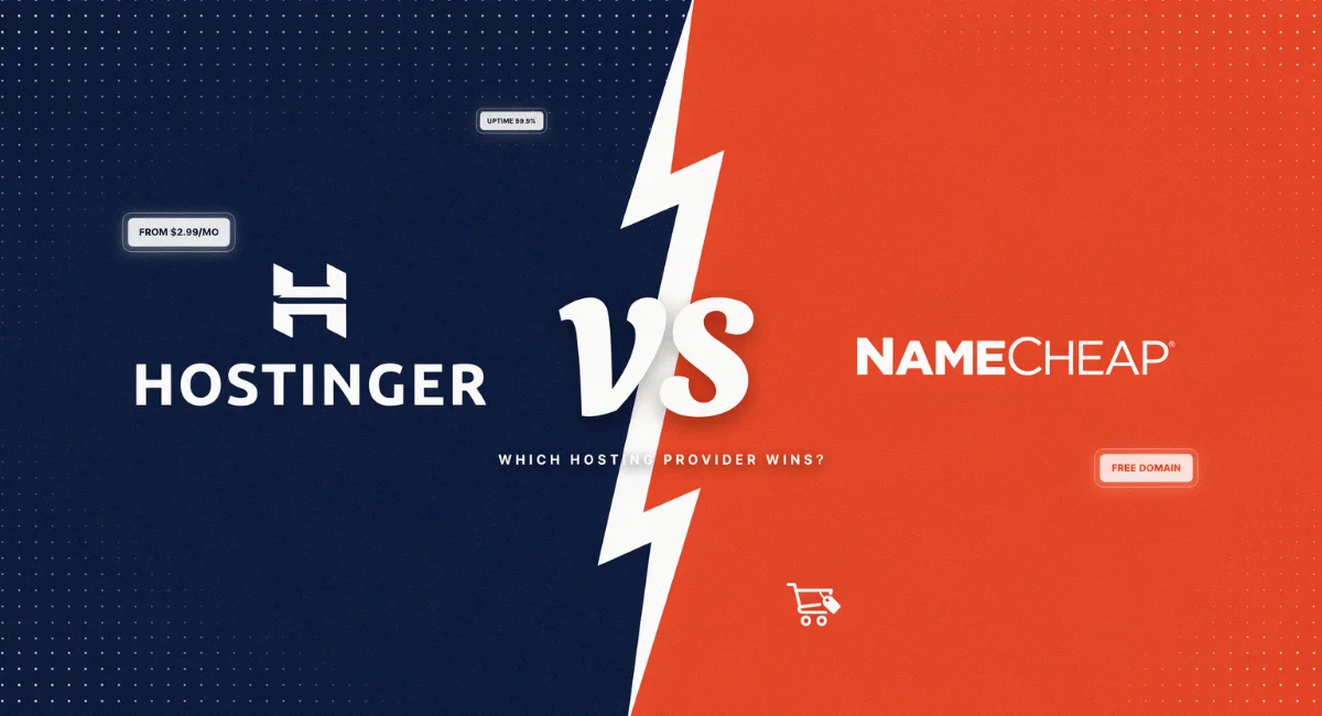 Hostinger vs Namecheap
