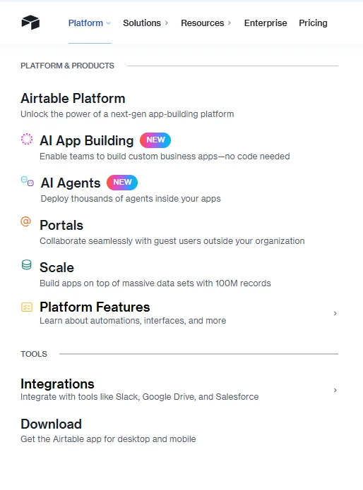 The Airtable Platform
