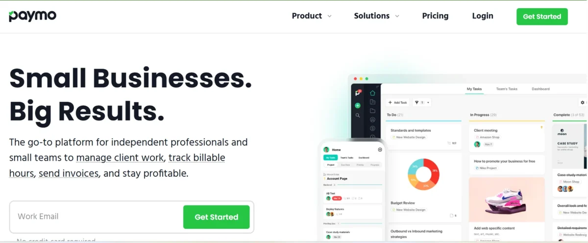 Small Businesses.
Big Results